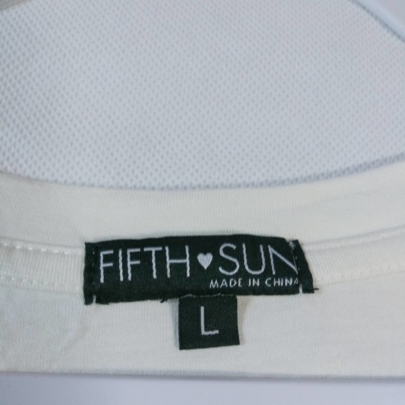 Fifth Sun Retro Happy Skull T-Shirt Soft Size L - Picture 4 of 6